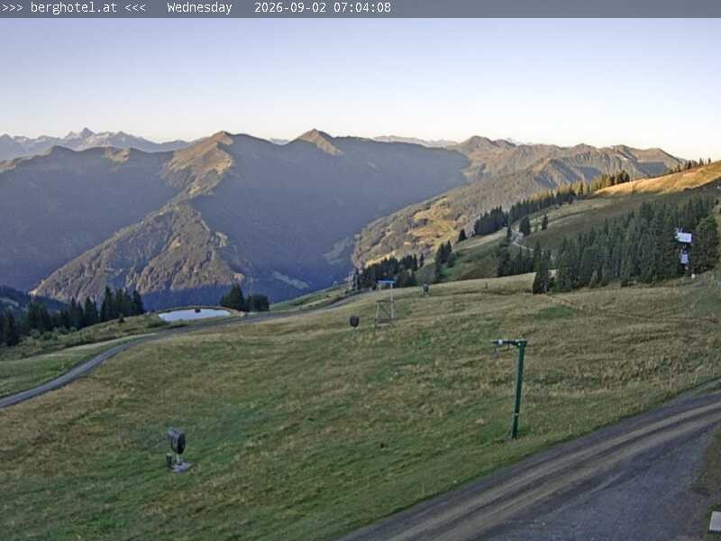 Archiv Foto Webcam Saalbach Hinterglemm - Berghotel Seidl-Alm