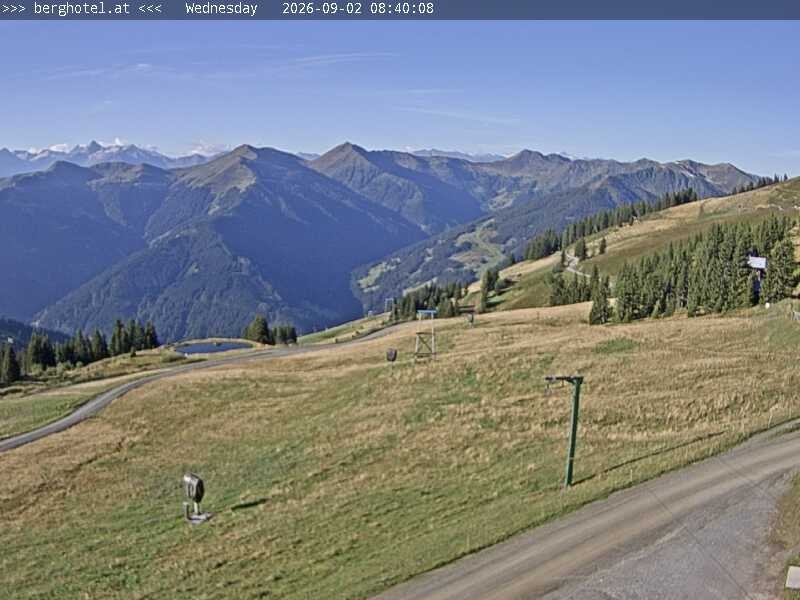 Archiv Foto Webcam Saalbach Hinterglemm - Berghotel Seidl-Alm