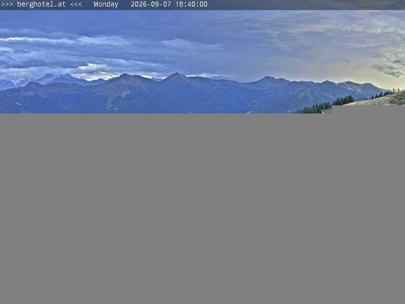 Archiv Foto Webcam Saalbach Hinterglemm - Berghotel Seidl-Alm