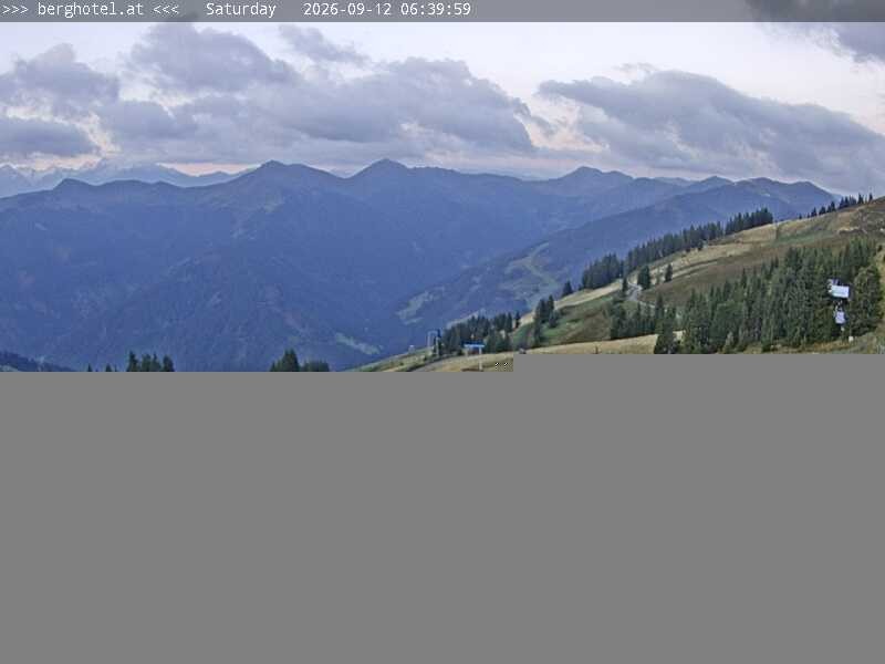 Archiv Foto Webcam Saalbach Hinterglemm - Berghotel Seidl-Alm