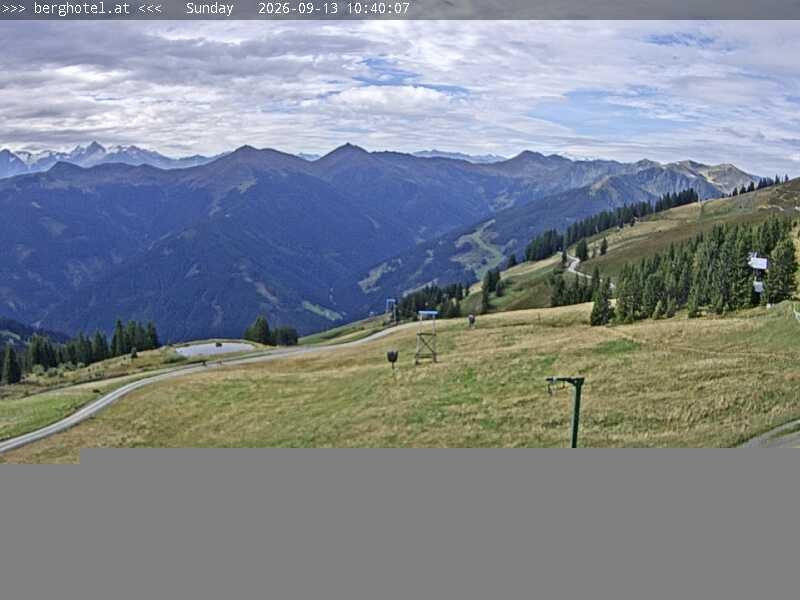 Archived image Webcam Saalbach - View from Seidl Alm