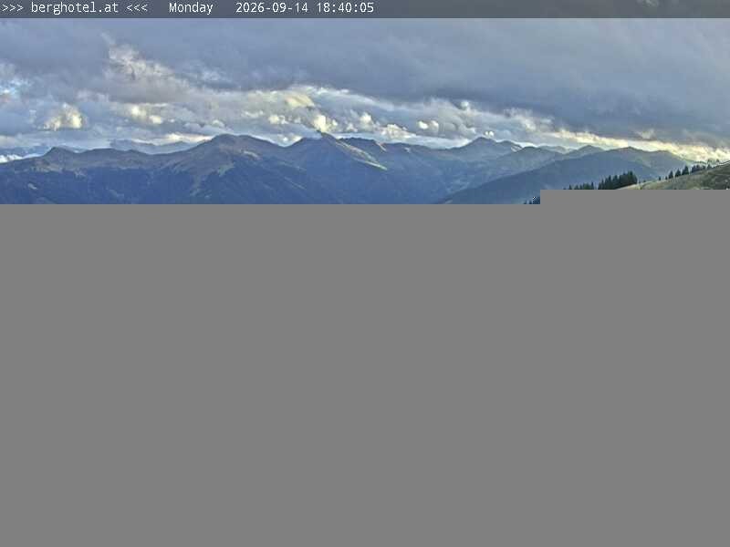 Archiv Foto Webcam Saalbach Hinterglemm - Berghotel Seidl-Alm