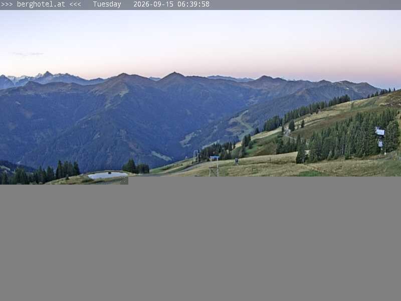 Archived image Webcam Saalbach - View from Seidl Alm
