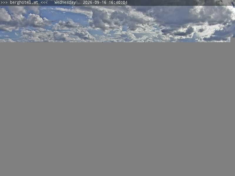 Archived image Webcam Saalbach - View from Seidl Alm
