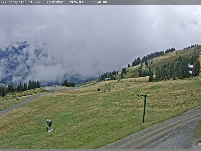Archiv Foto Webcam Saalbach Hinterglemm - Berghotel Seidl-Alm