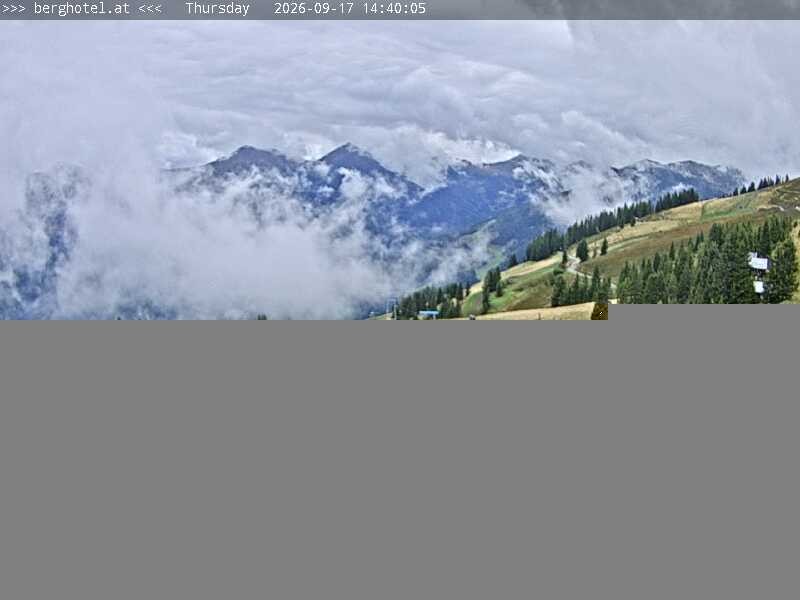 Archiv Foto Webcam Saalbach Hinterglemm - Berghotel Seidl-Alm