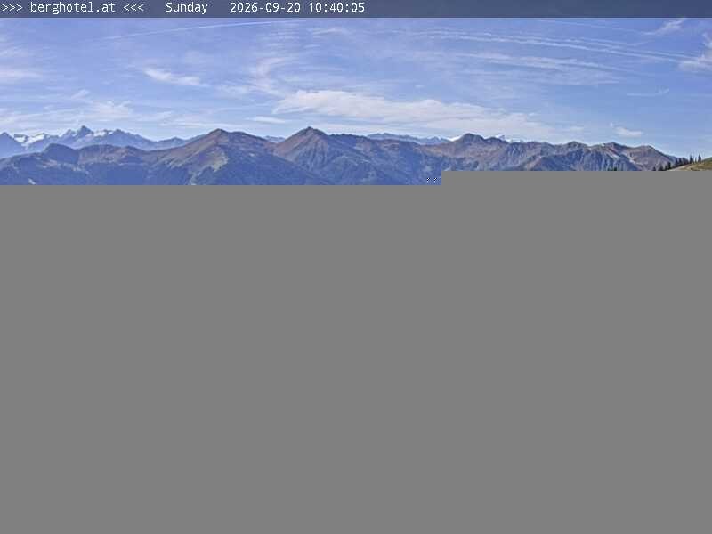 Archiv Foto Webcam Saalbach Hinterglemm - Berghotel Seidl-Alm