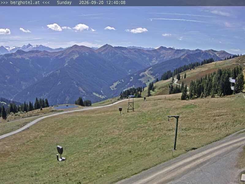 Archiv Foto Webcam Saalbach Hinterglemm - Berghotel Seidl-Alm