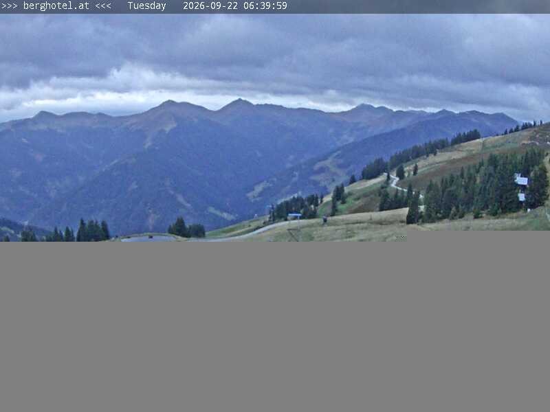 Archived image Webcam Saalbach - View from Seidl Alm