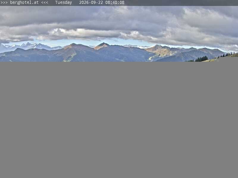 Archived image Webcam Saalbach - View from Seidl Alm