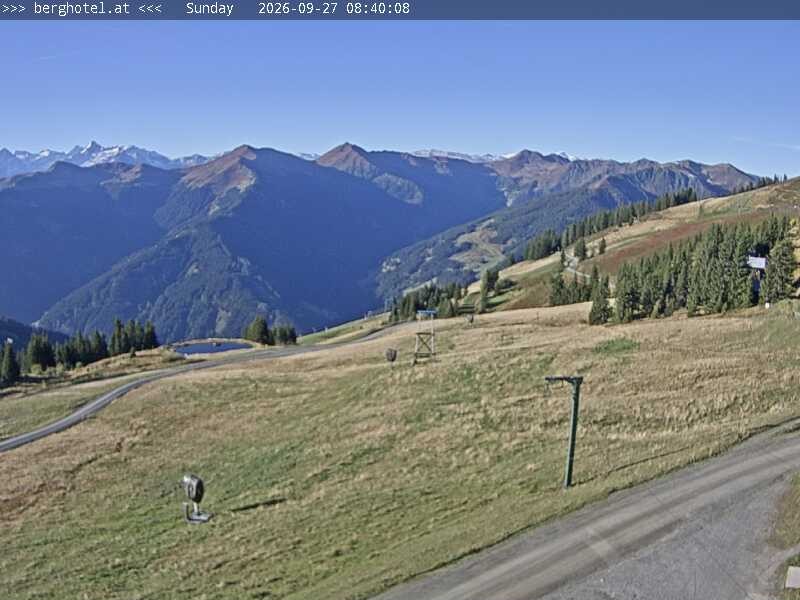 Archiv Foto Webcam Saalbach Hinterglemm - Berghotel Seidl-Alm