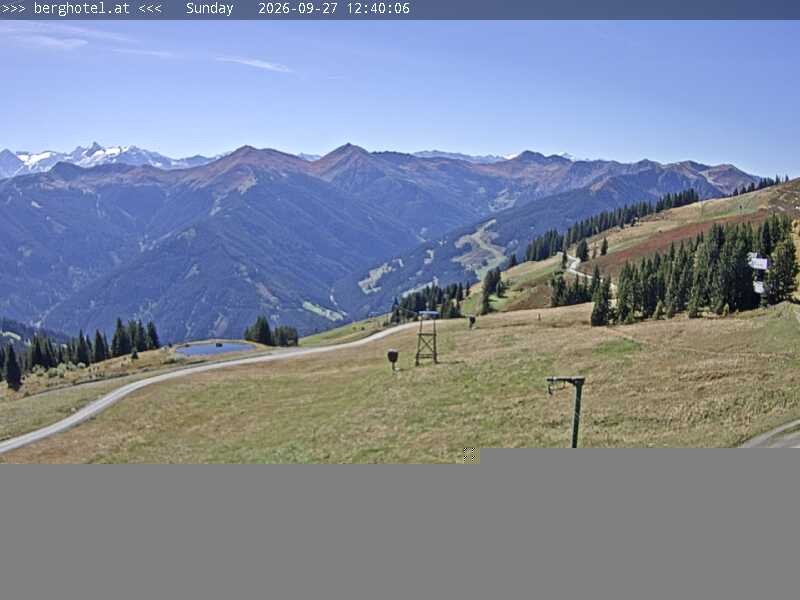 Archiv Foto Webcam Saalbach Hinterglemm - Berghotel Seidl-Alm