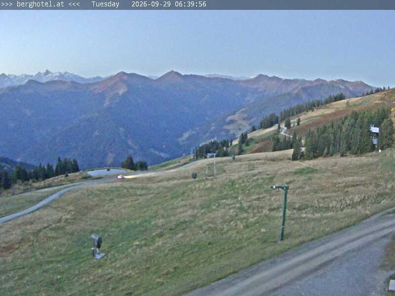 Archiv Foto Webcam Saalbach Hinterglemm - Berghotel Seidl-Alm