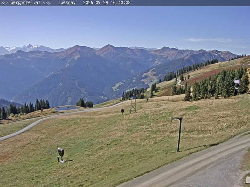 Archiv Foto Webcam Saalbach Hinterglemm - Berghotel Seidl-Alm