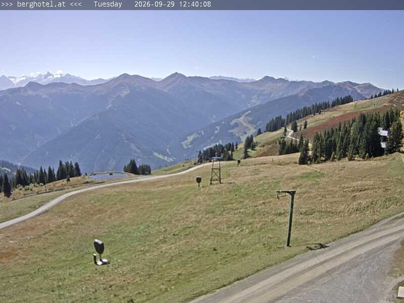 Archiv Foto Webcam Saalbach Hinterglemm - Berghotel Seidl-Alm