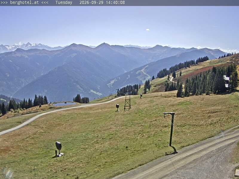 Archiv Foto Webcam Saalbach Hinterglemm - Berghotel Seidl-Alm