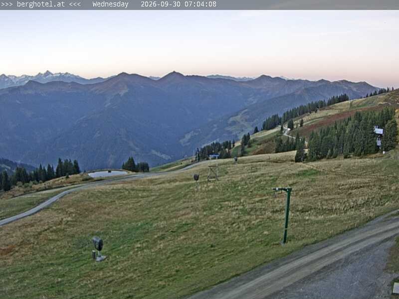 Archiv Foto Webcam Saalbach Hinterglemm - Berghotel Seidl-Alm