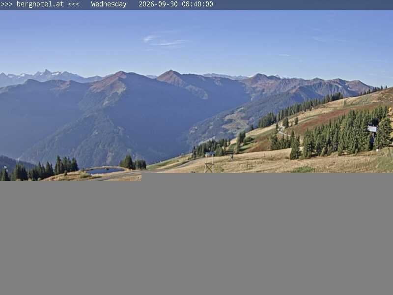 Archiv Foto Webcam Saalbach Hinterglemm - Berghotel Seidl-Alm