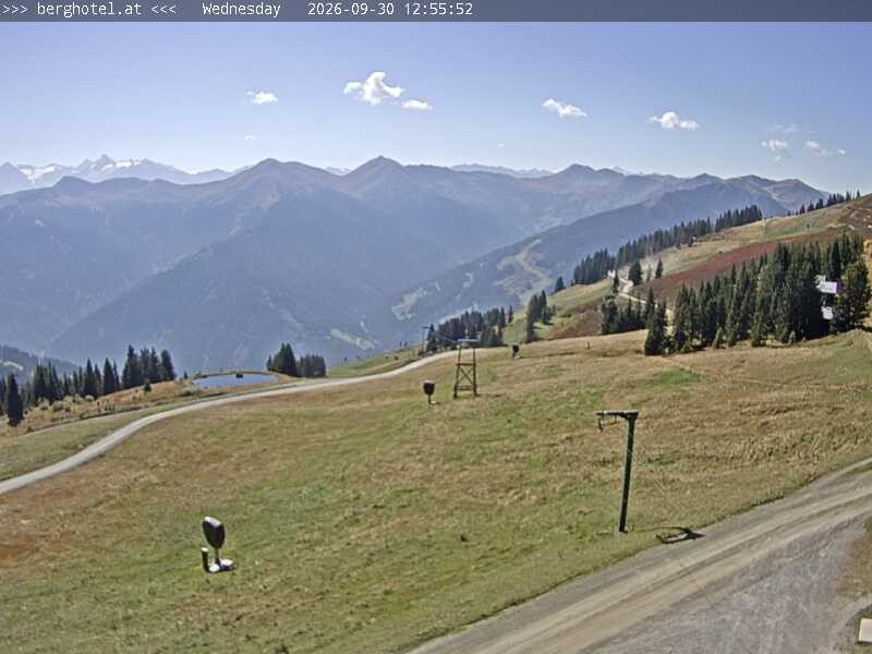 Archiv Foto Webcam Saalbach Hinterglemm - Berghotel Seidl-Alm