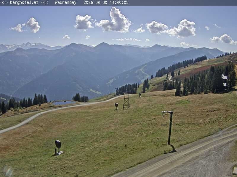 Archiv Foto Webcam Saalbach Hinterglemm - Berghotel Seidl-Alm