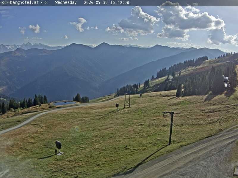 Archiv Foto Webcam Saalbach Hinterglemm - Berghotel Seidl-Alm