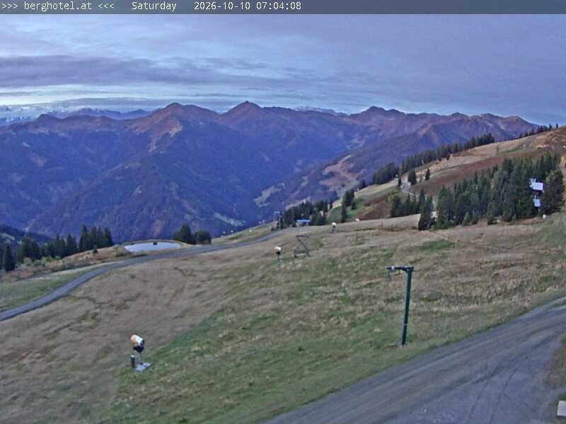 Archiv Foto Webcam Saalbach Hinterglemm - Berghotel Seidl-Alm