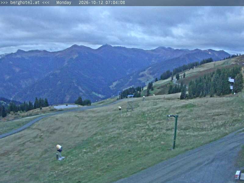 Archiv Foto Webcam Saalbach Hinterglemm - Berghotel Seidl-Alm