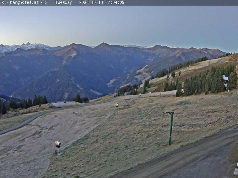 Archiv Foto Webcam Saalbach Hinterglemm - Berghotel Seidl-Alm