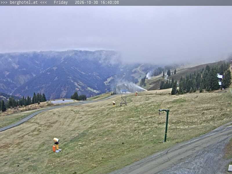 Archiv Foto Webcam Saalbach Hinterglemm - Berghotel Seidl-Alm