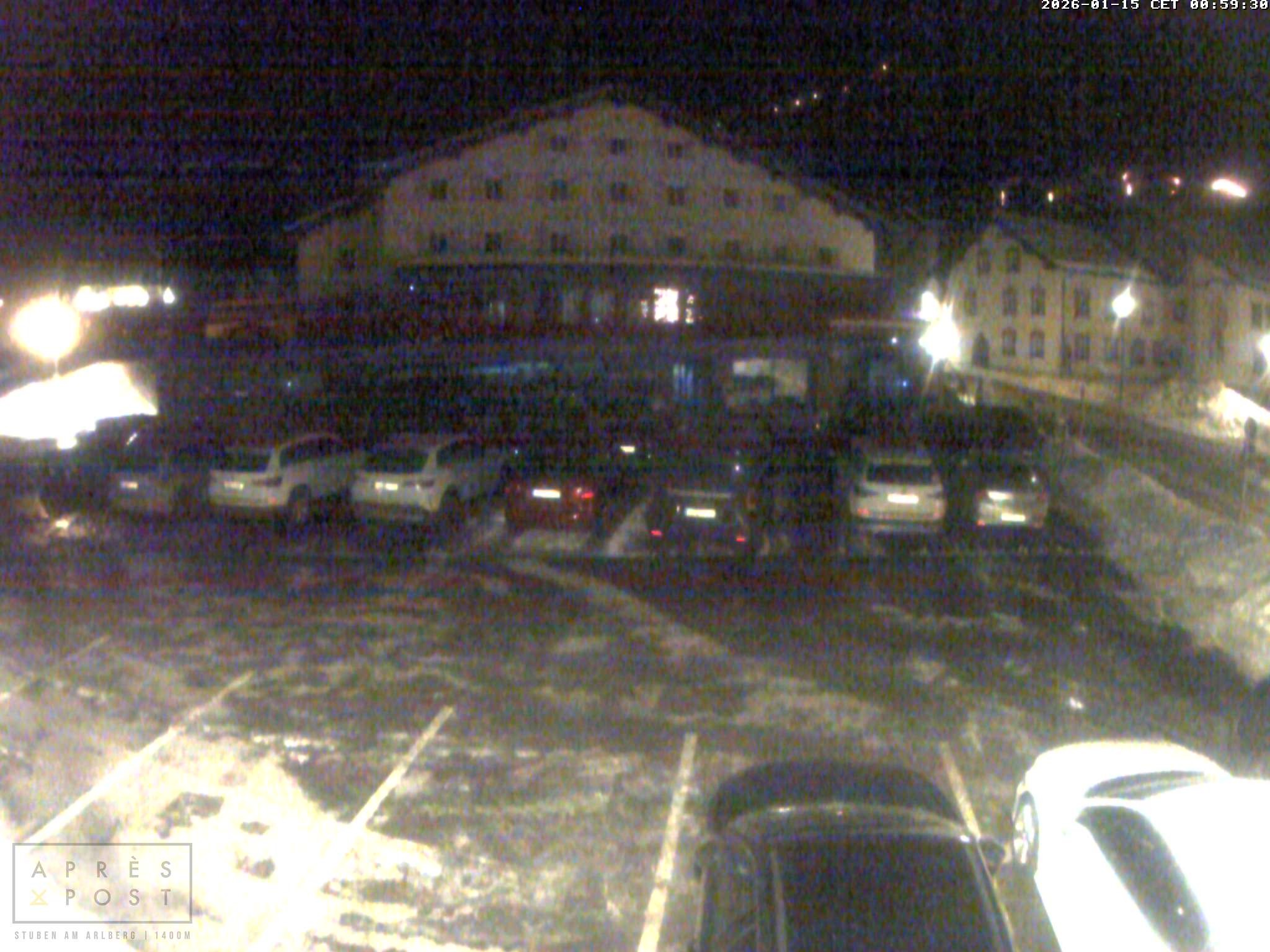 Archived image Stuben - Webcam Après Post Hotel