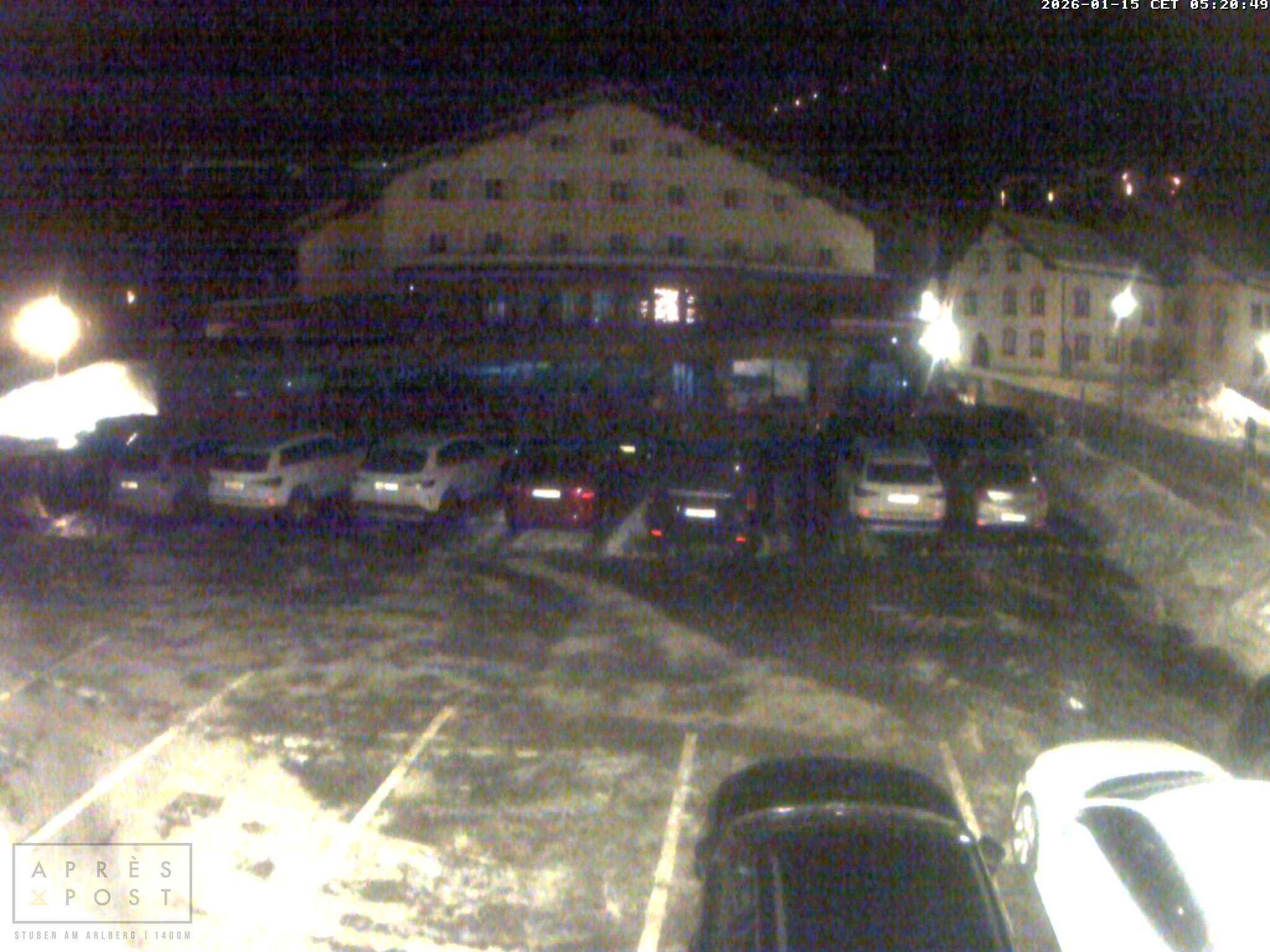 Archived image Stuben - Webcam Après Post Hotel