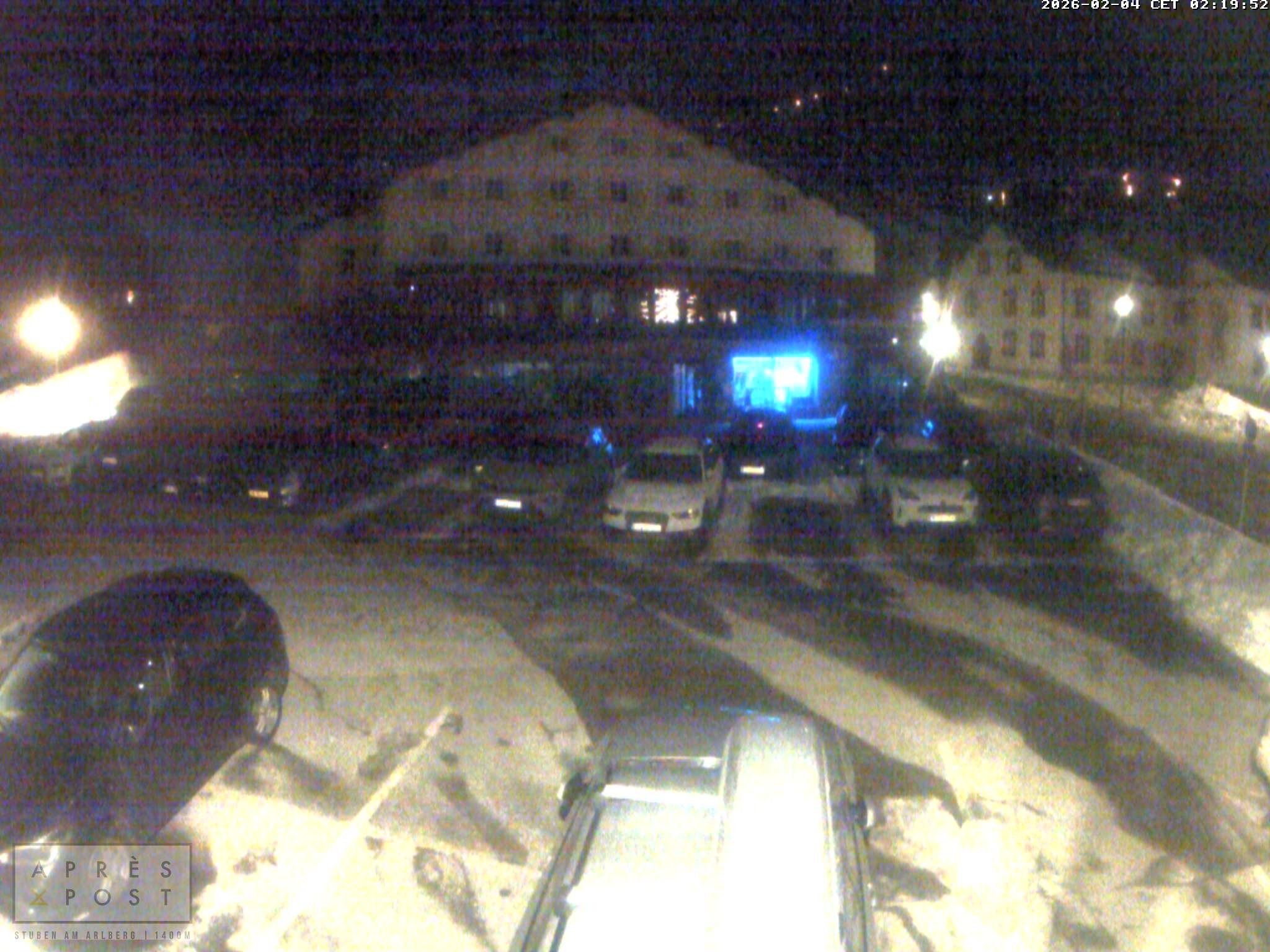 Archived image Stuben - Webcam Après Post Hotel