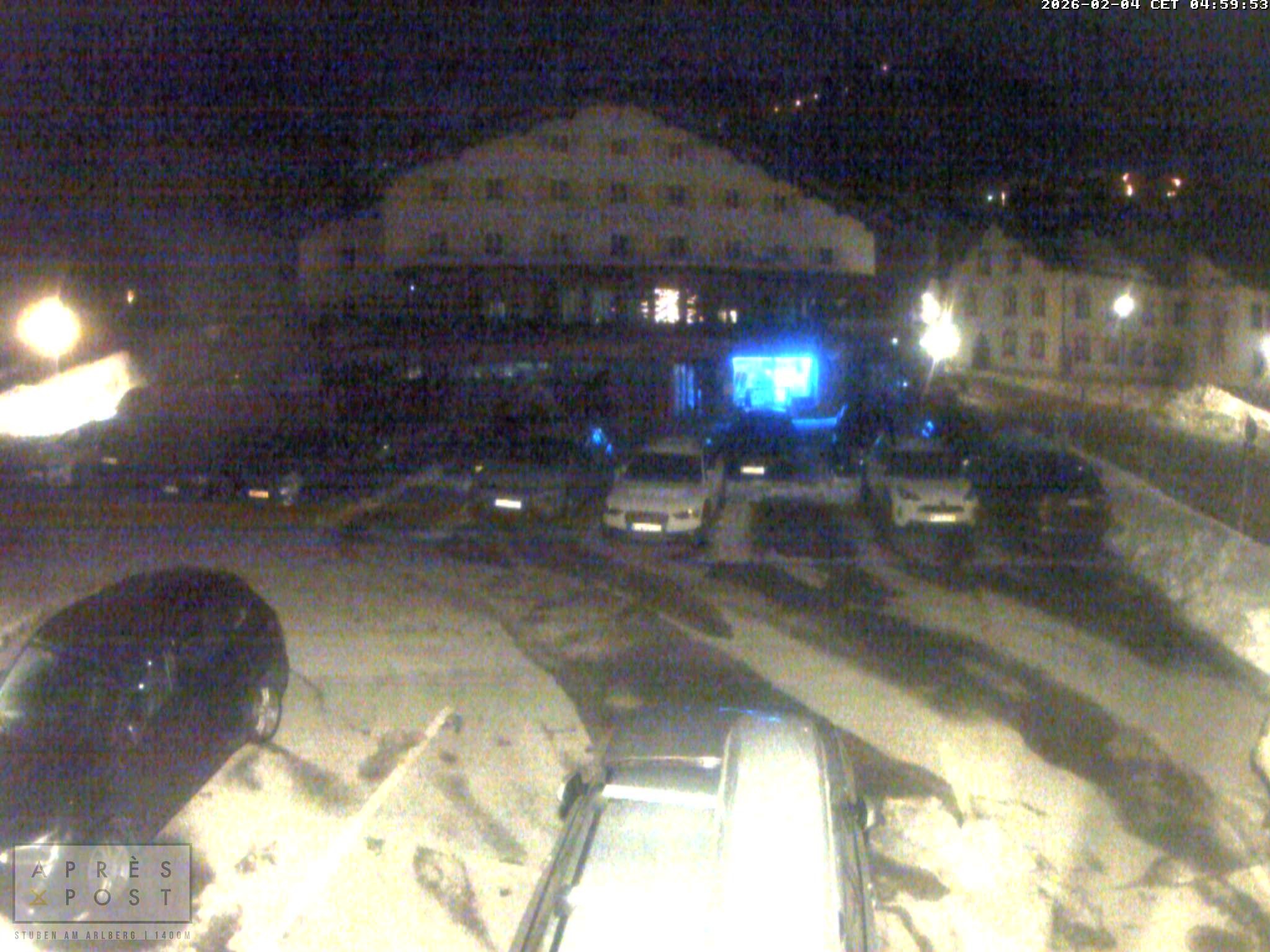 Archived image Stuben - Webcam Après Post Hotel