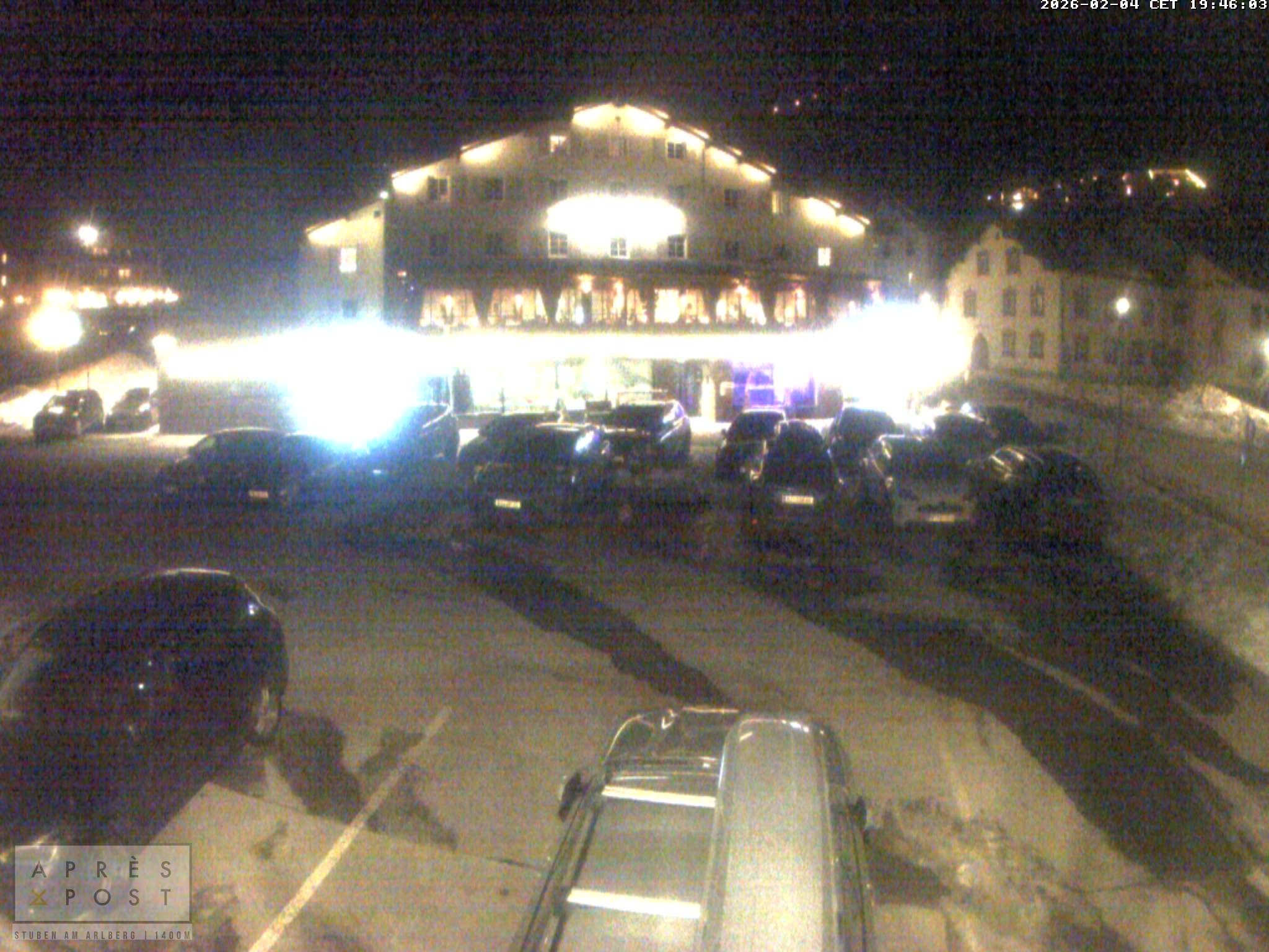Archived image Stuben - Webcam Après Post Hotel