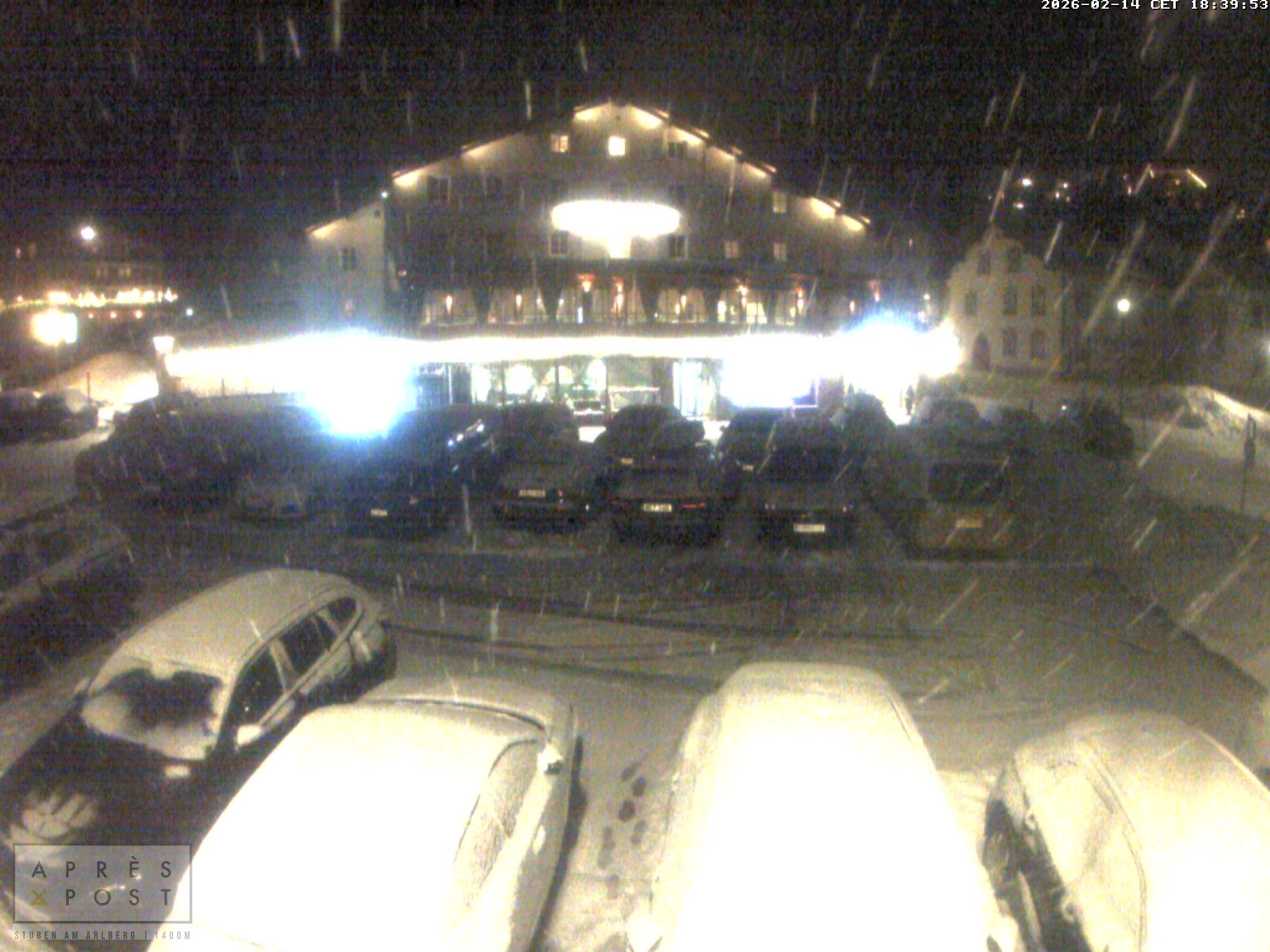Archived image Stuben - Webcam Après Post Hotel