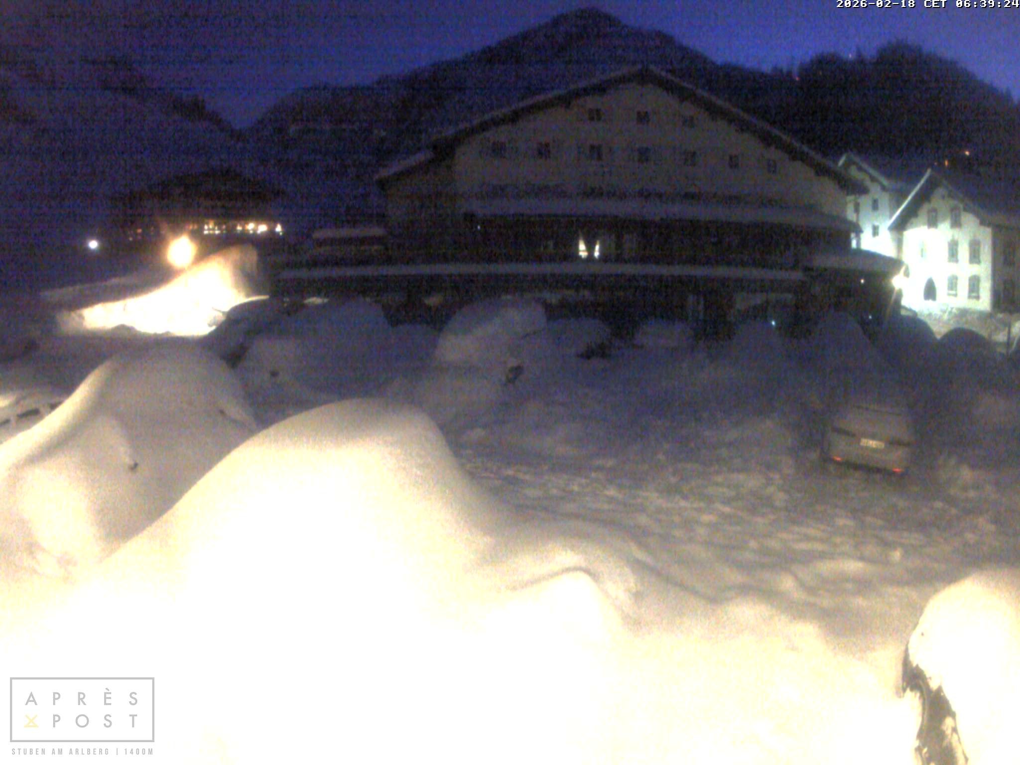 Archived image Stuben - Webcam Après Post Hotel