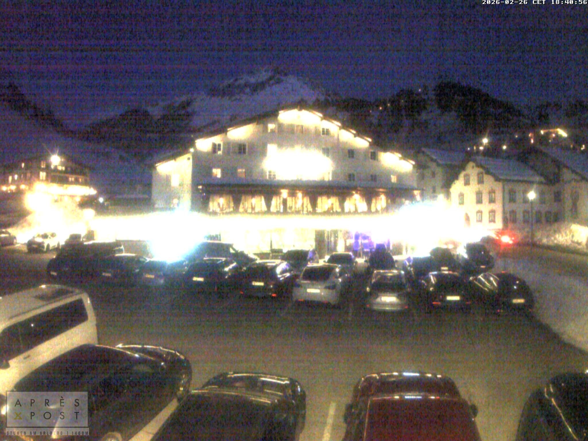 Archived image Stuben - Webcam Après Post Hotel