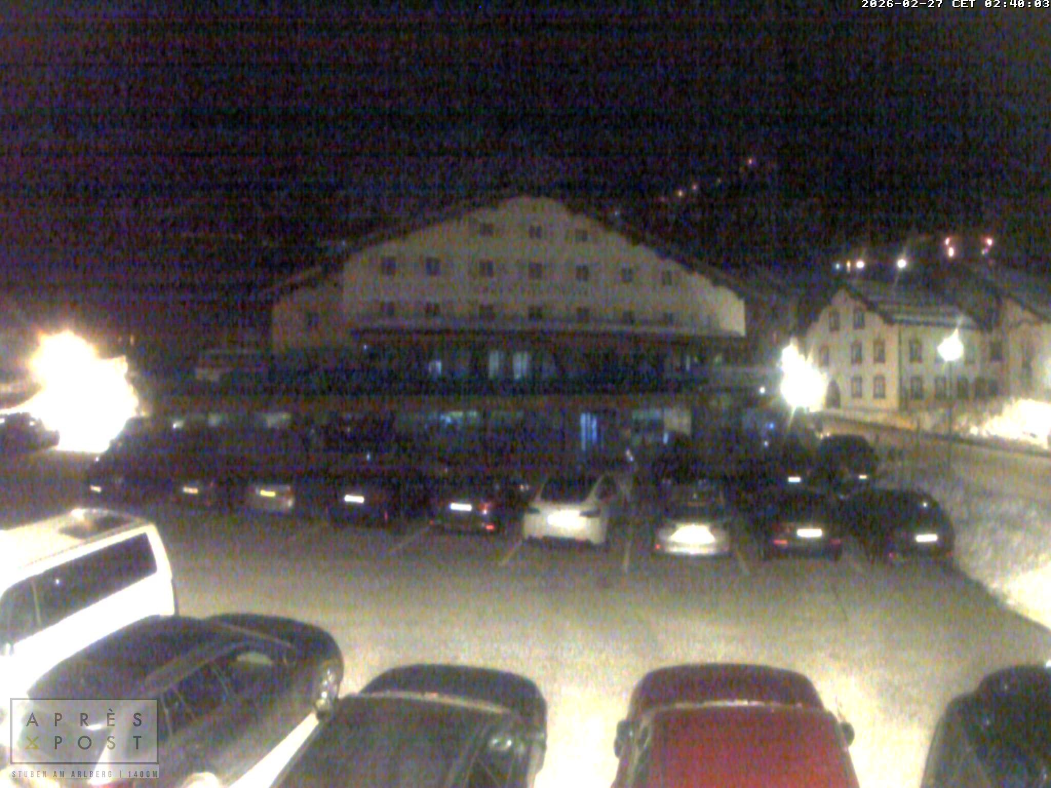 Archived image Stuben - Webcam Après Post Hotel
