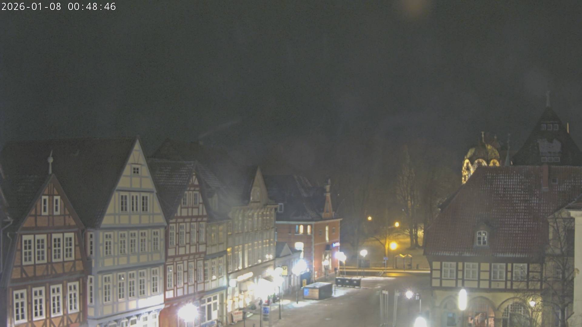 Archiv Foto Webcam Celle: Altes Rathaus und Stechbahn