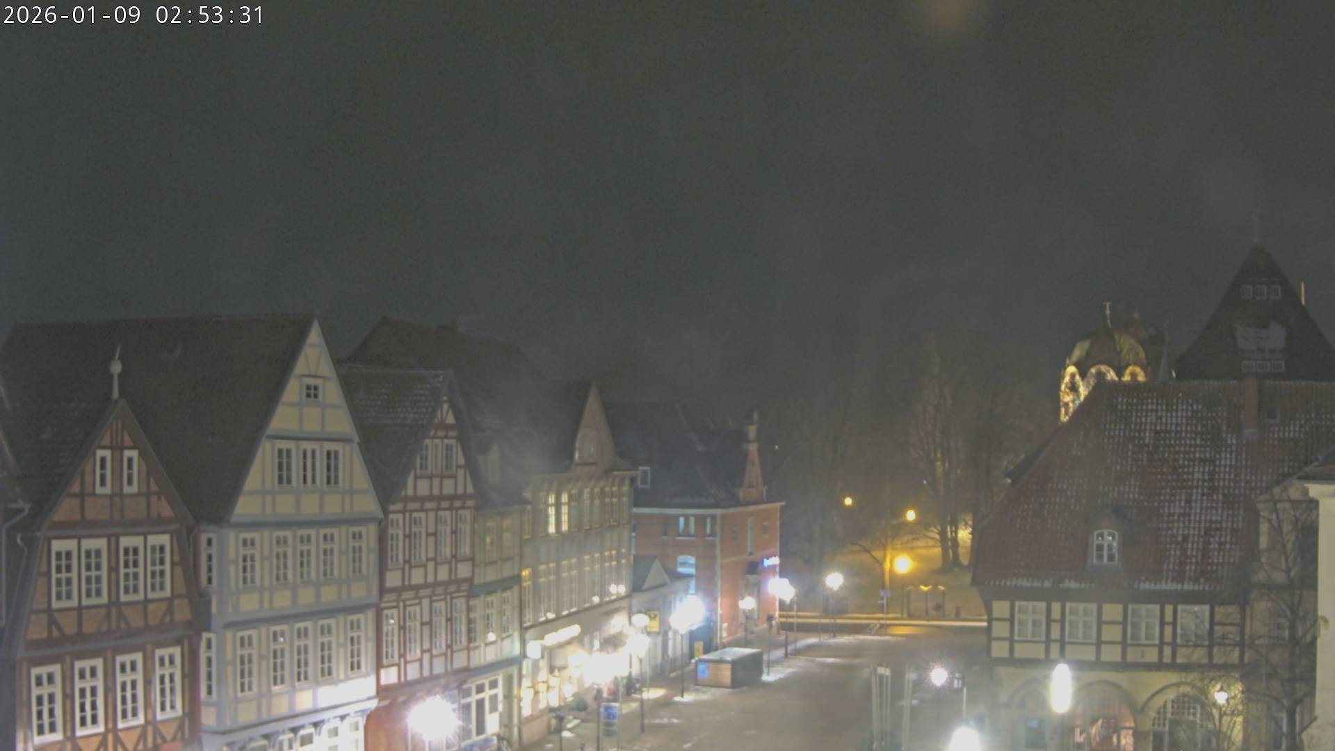 Archiv Foto Webcam Celle: Altes Rathaus und Stechbahn
