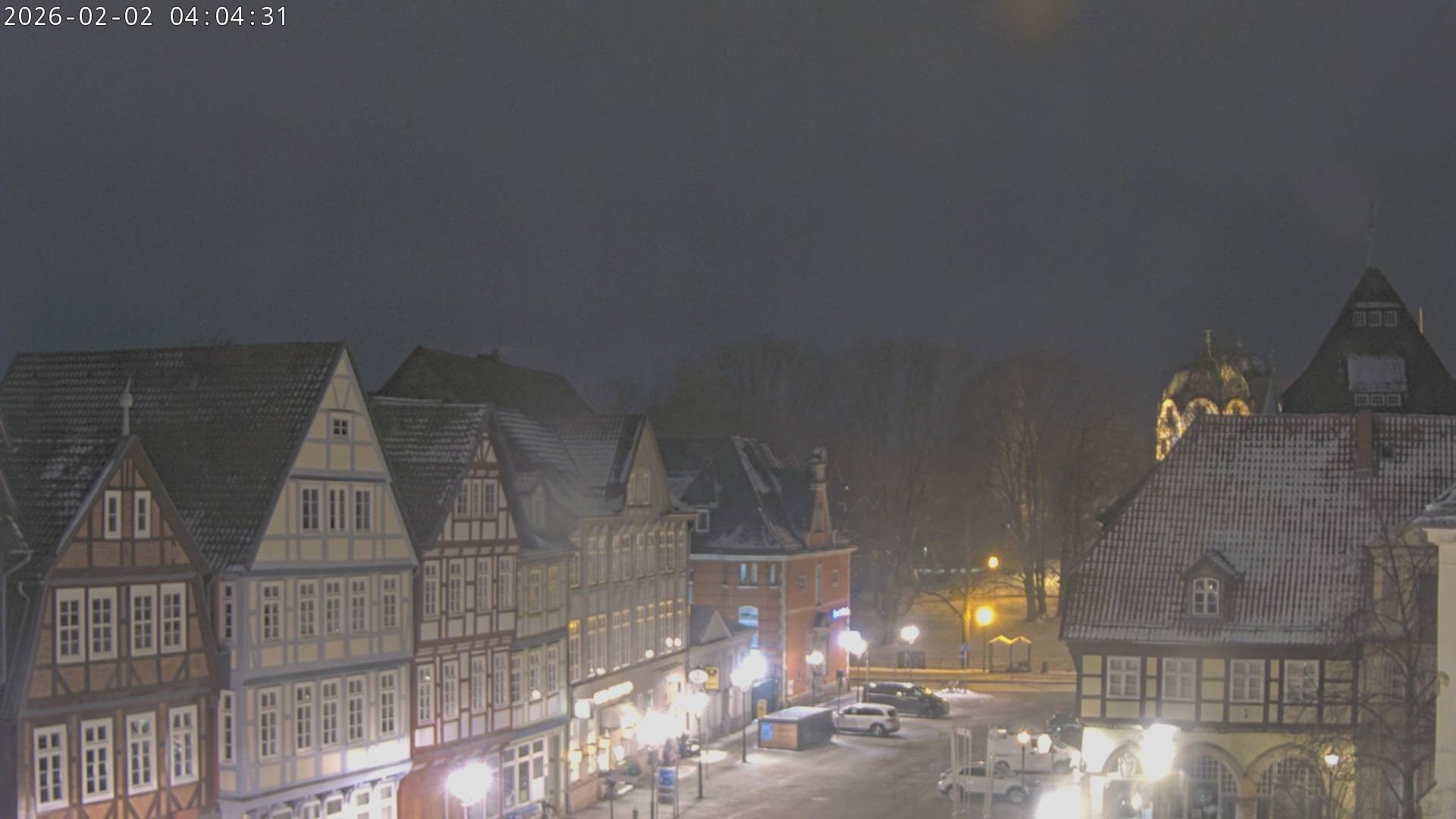 Archiv Foto Webcam Celle: Altes Rathaus und Stechbahn