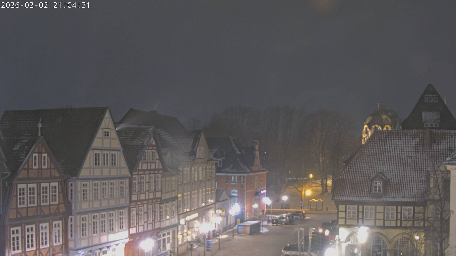 Archiv Foto Webcam Celle: Altes Rathaus und Stechbahn