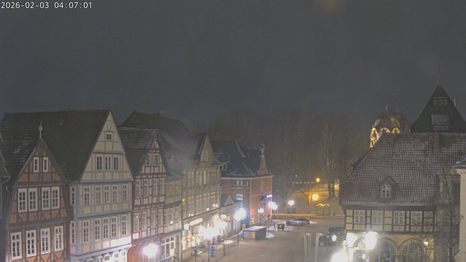 Archiv Foto Webcam Celle: Altes Rathaus und Stechbahn