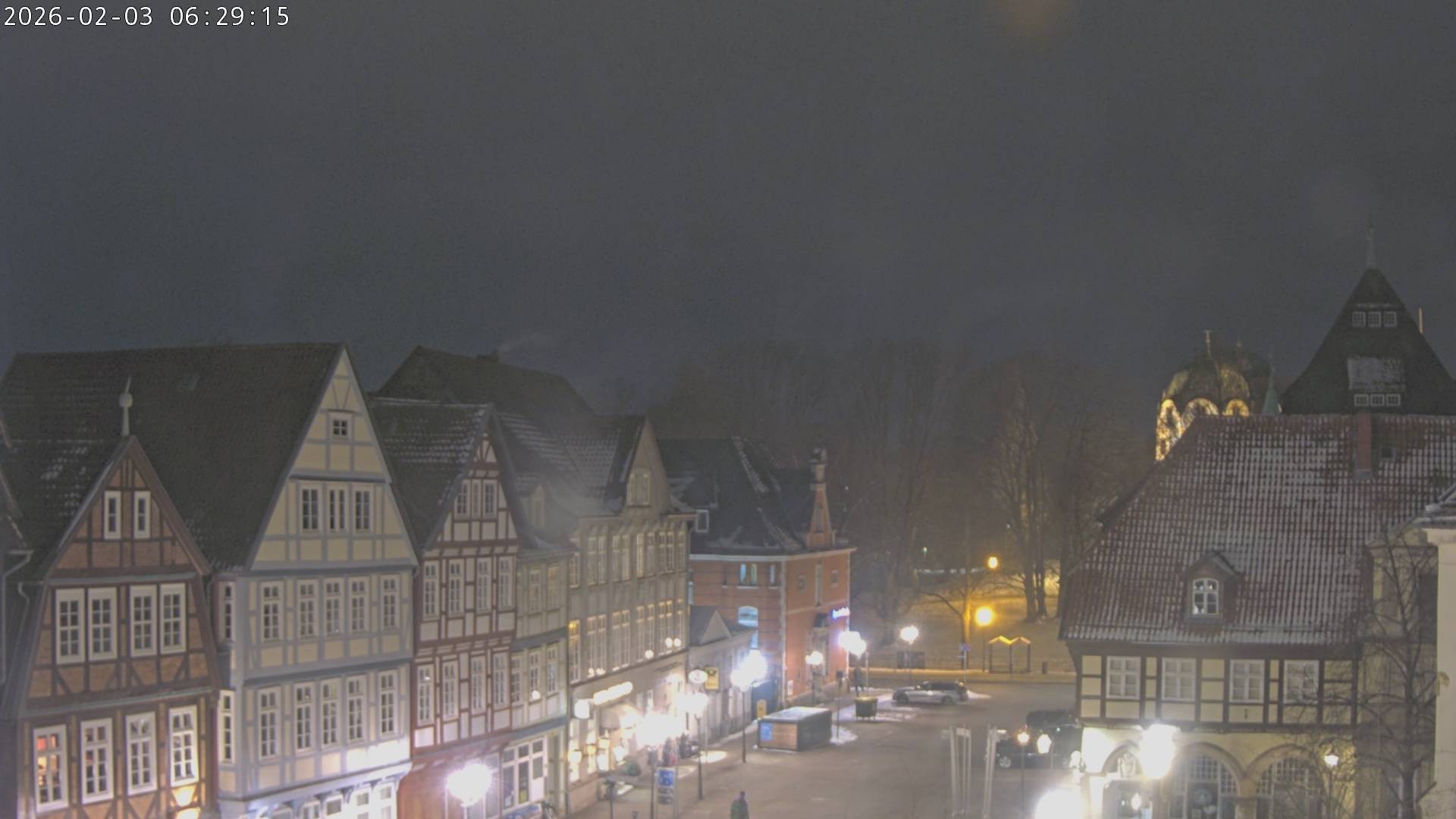 Archiv Foto Webcam Celle: Altes Rathaus und Stechbahn