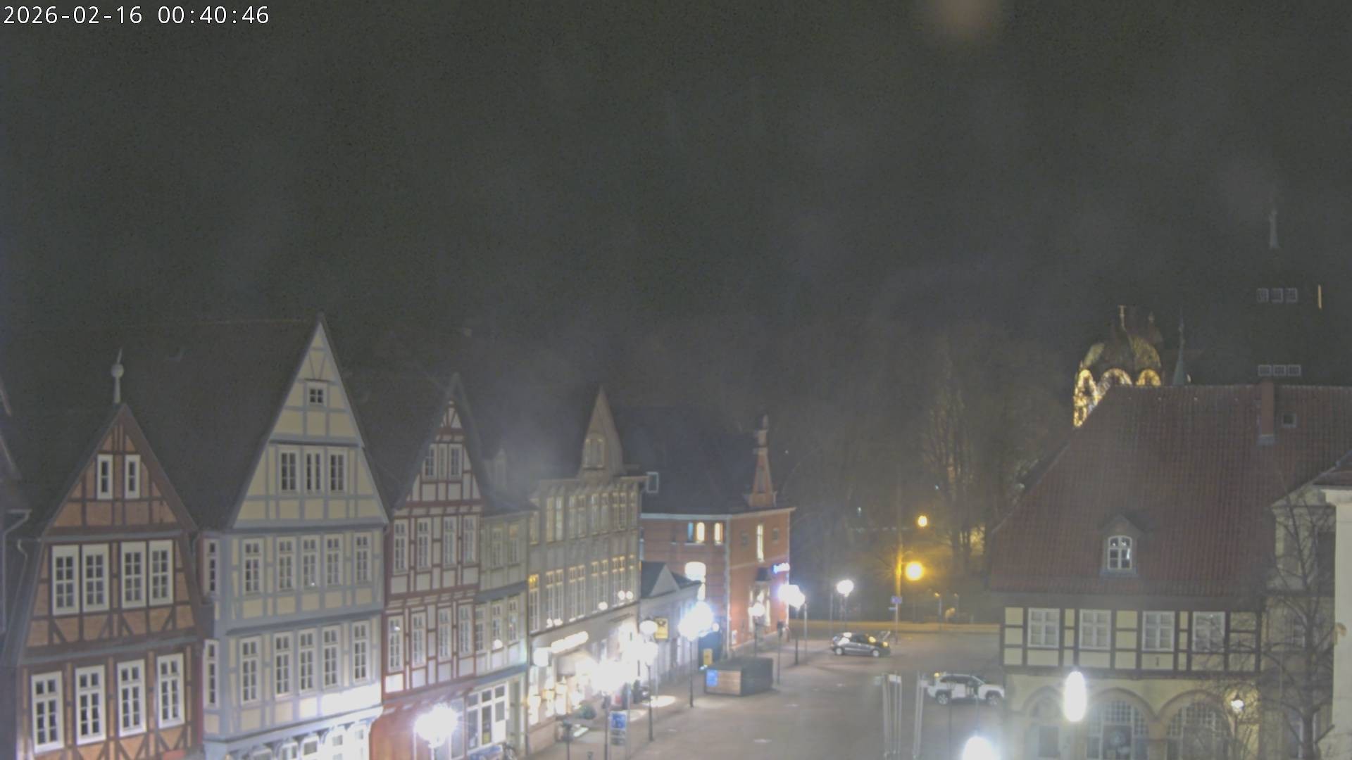 Archiv Foto Webcam Celle: Altes Rathaus und Stechbahn