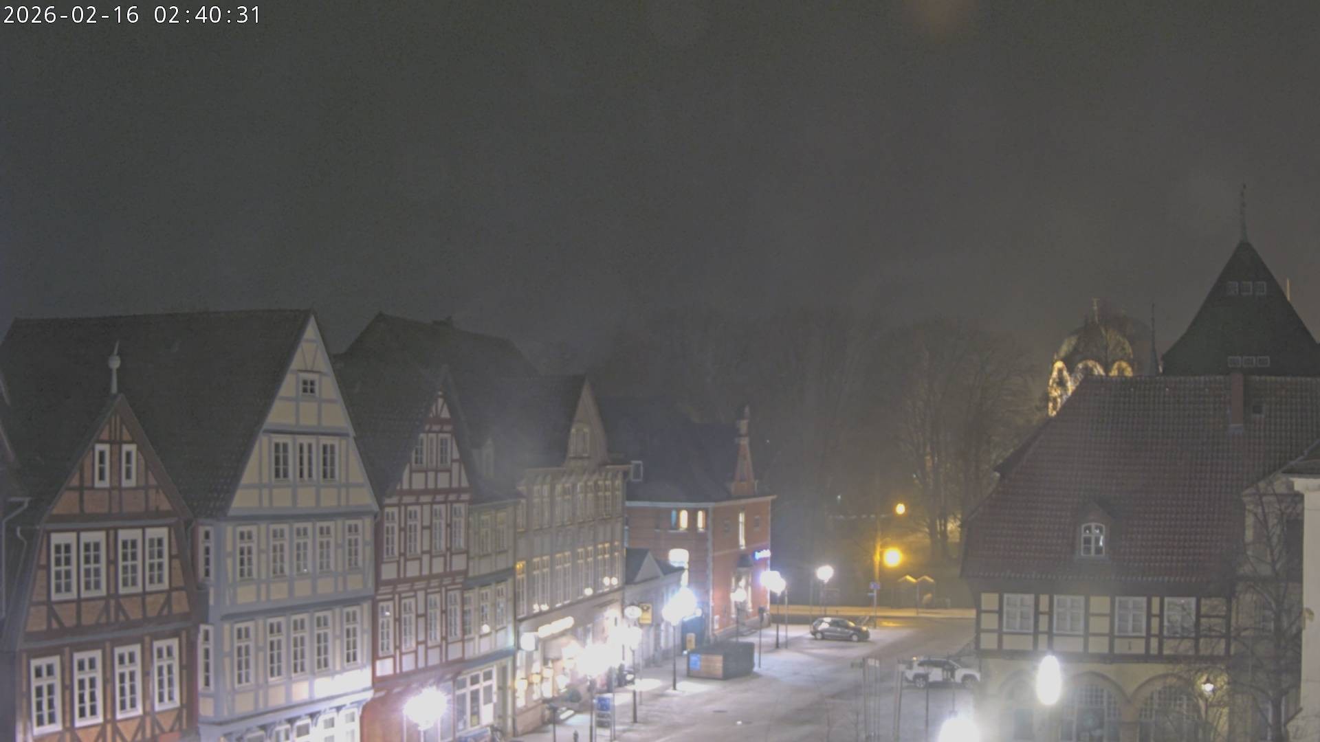 Archiv Foto Webcam Celle: Altes Rathaus und Stechbahn