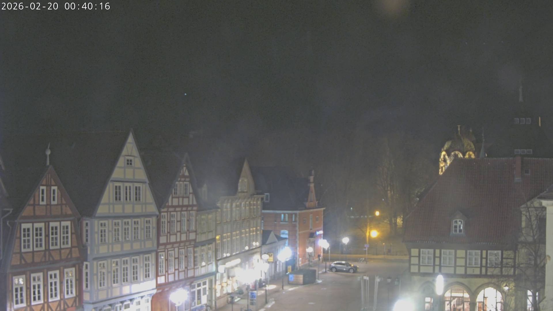 Archiv Foto Webcam Celle: Altes Rathaus und Stechbahn