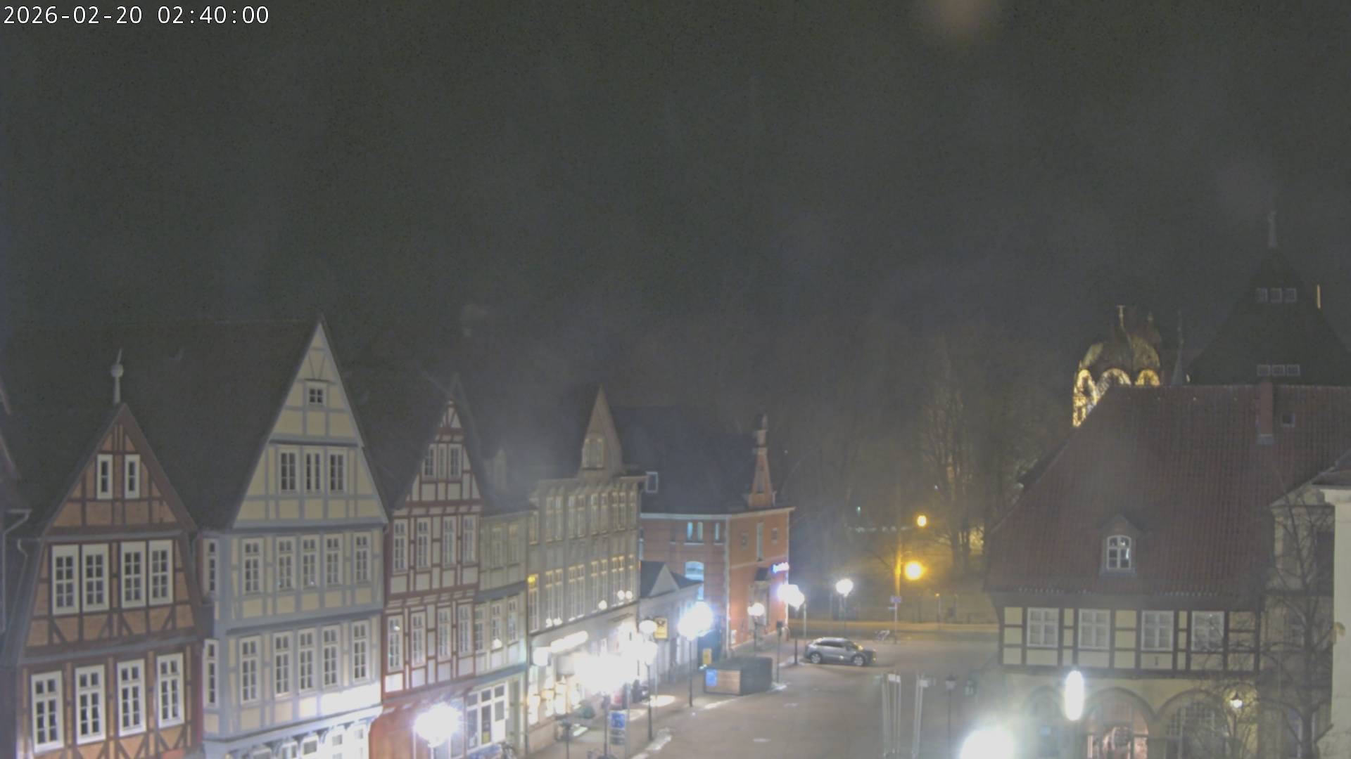 Archiv Foto Webcam Celle: Altes Rathaus und Stechbahn