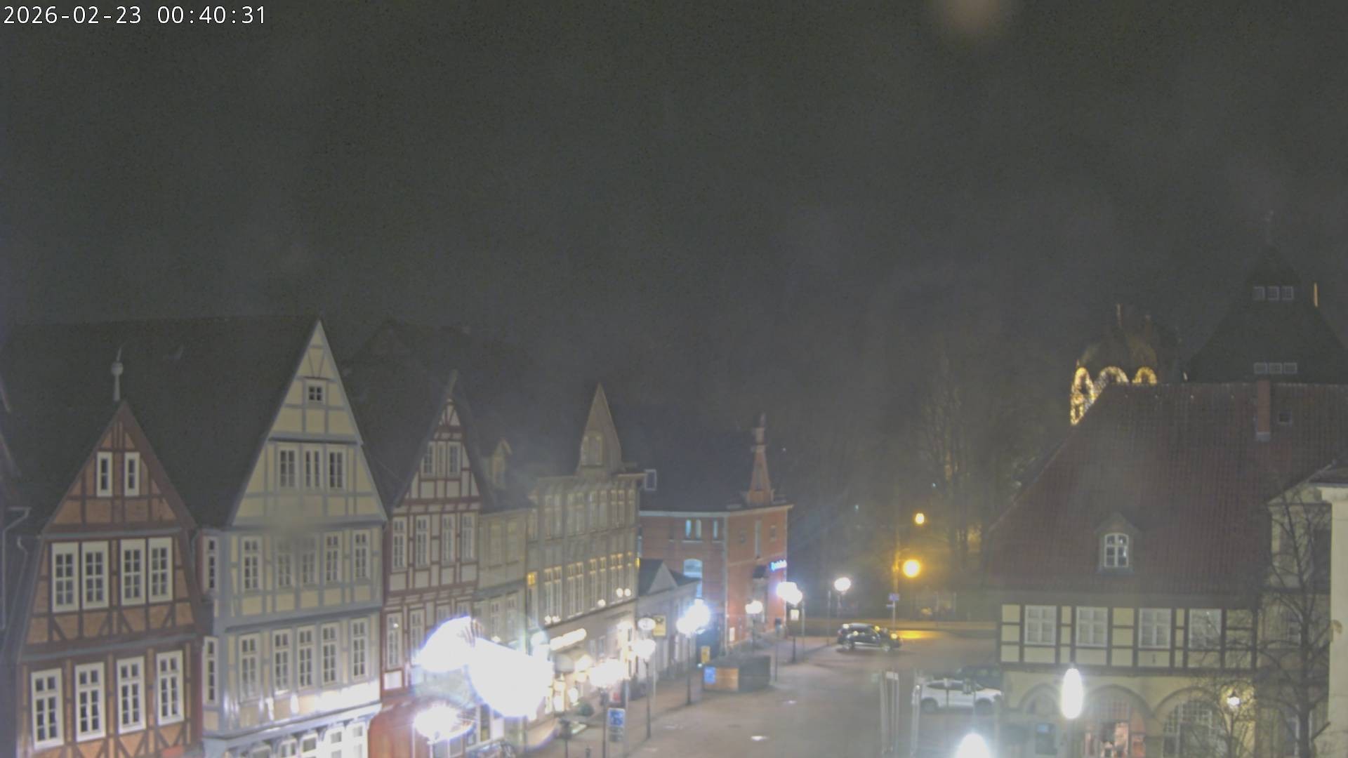 Archiv Foto Webcam Celle: Altes Rathaus und Stechbahn