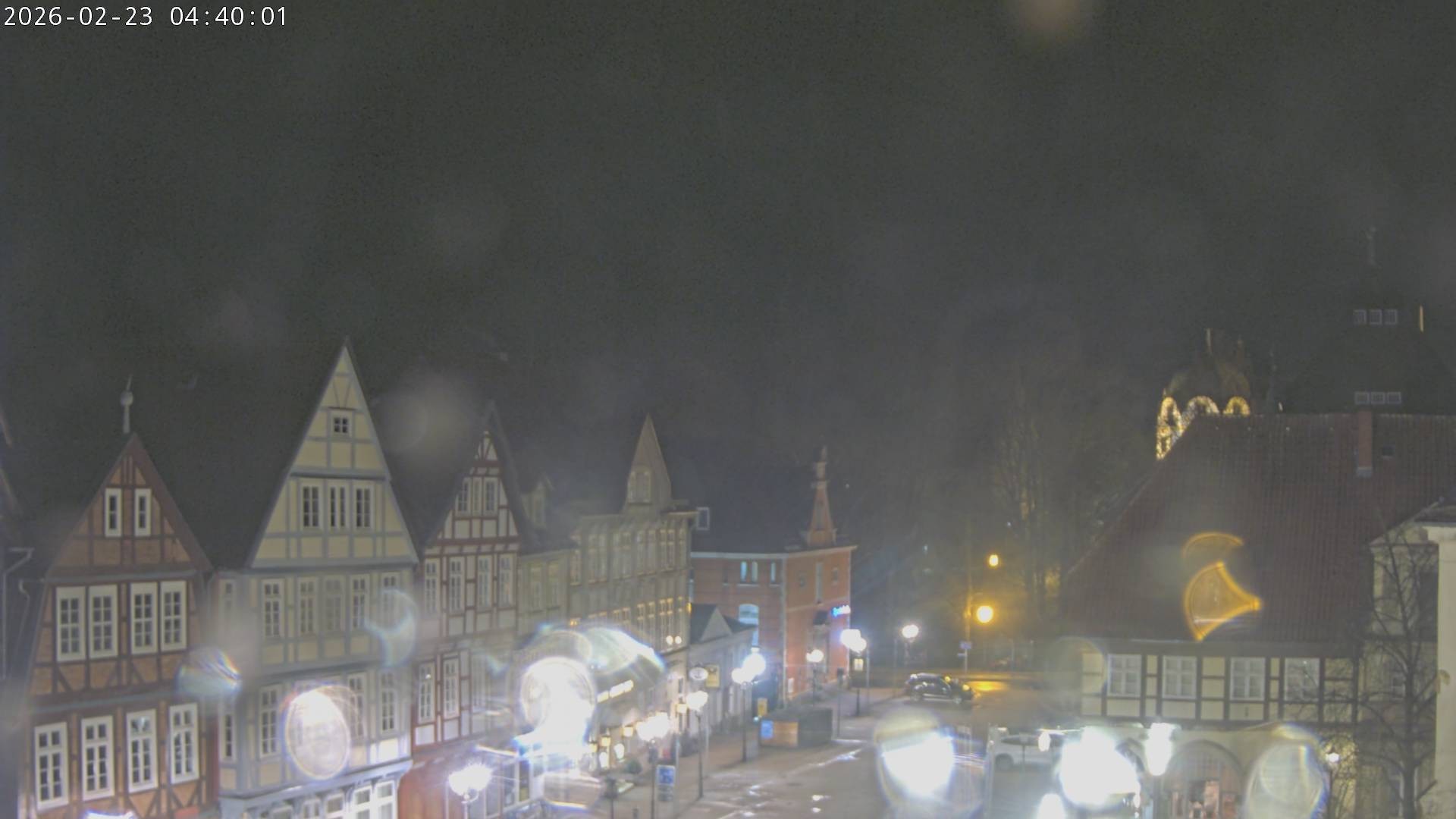 Archiv Foto Webcam Celle: Altes Rathaus und Stechbahn